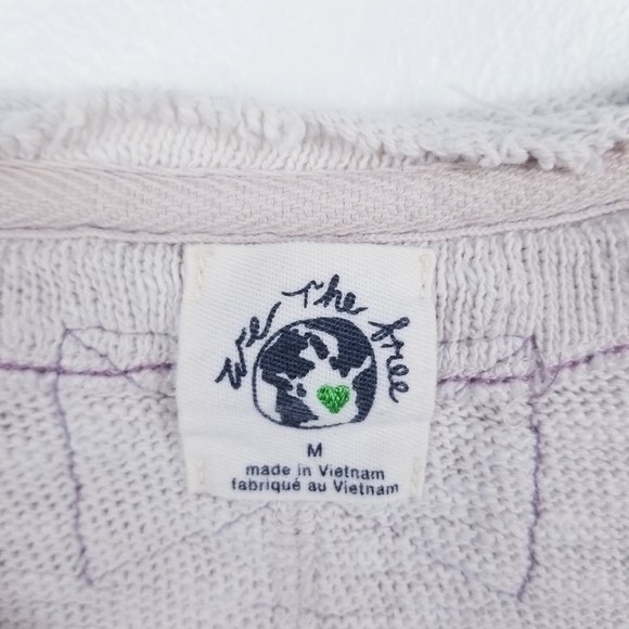 FP We The Free Cream North Shore Tee Medium - Picture 5 of 12